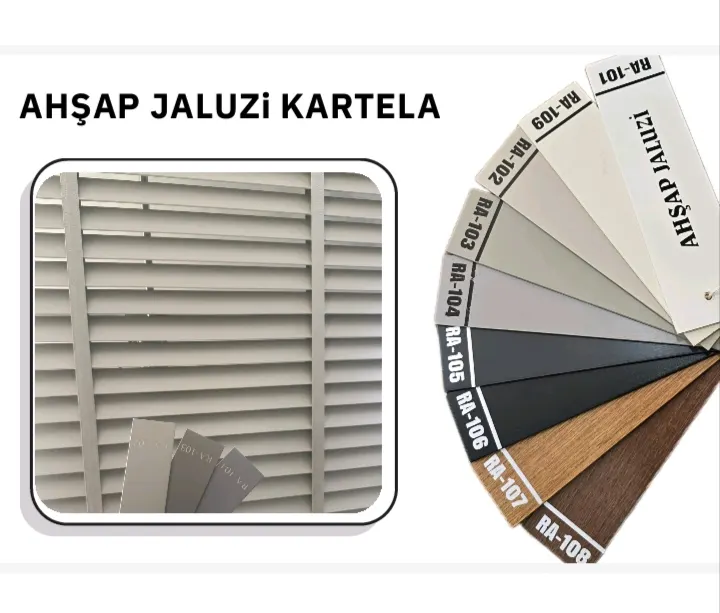 %100 Ahşap Jaluzi