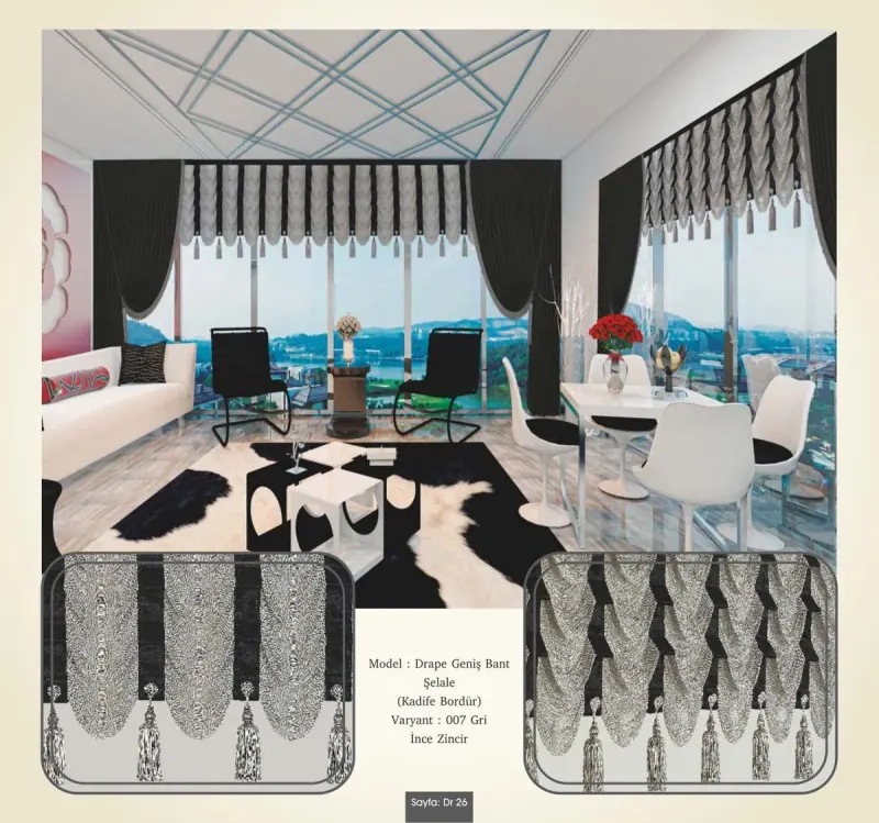 Drape İp Perde görsel 21