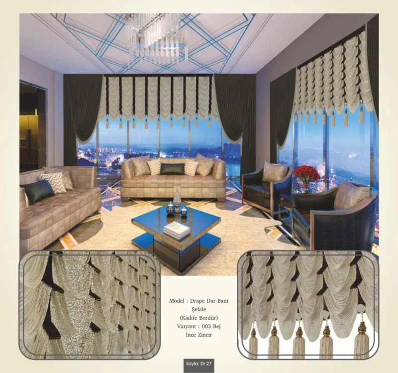 Drape İp Perde görsel 22