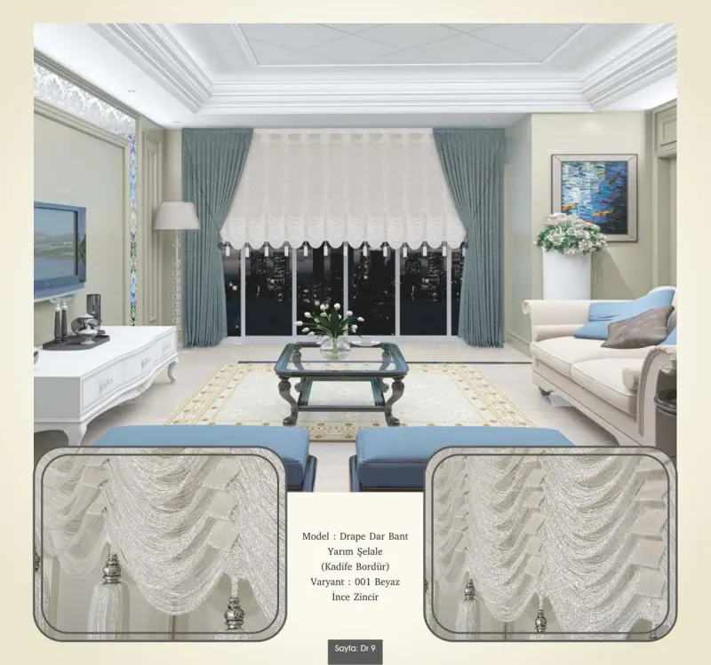 Drape İp Perde görsel 5