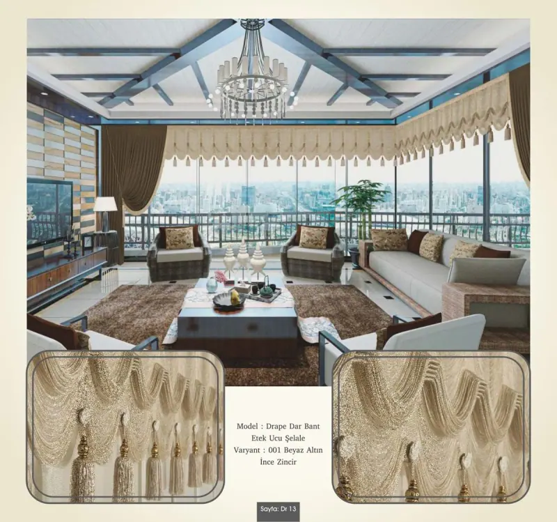 Drape İp Perde görsel 9